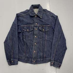 Vintage 70s Twister Dark Wash Western Snap Denim Jacket